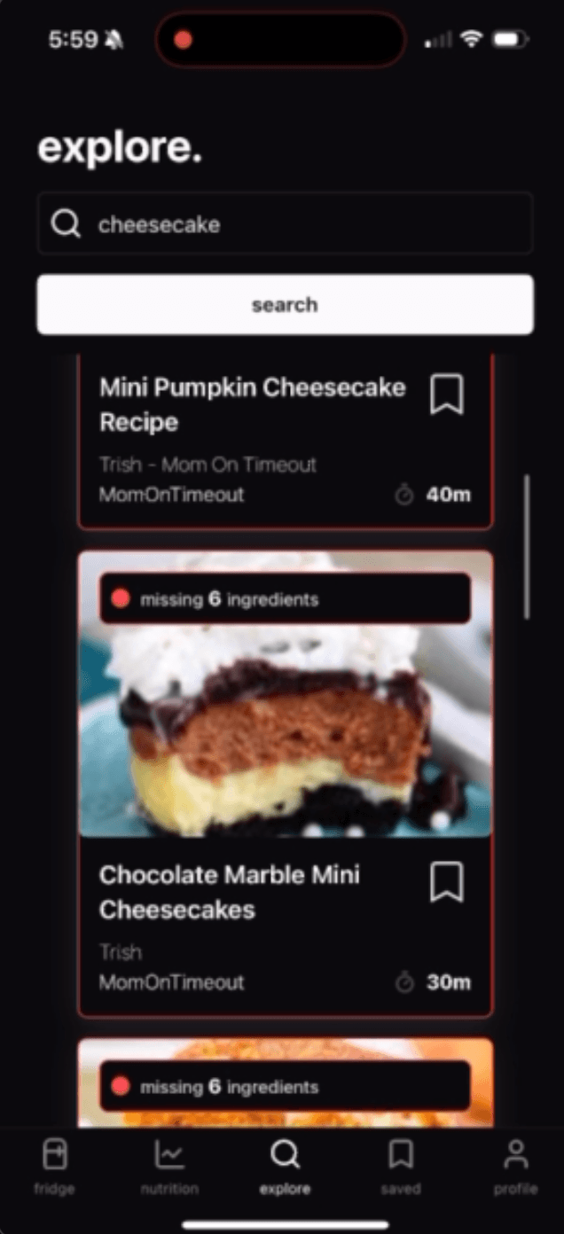 Krumbz Recipe App